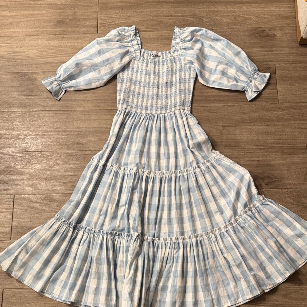 Ivory City Co Gingham dress - Picture 1 of 1